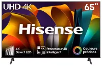 Televiseur Hisense 65 Série A6N Smart Tv 4K VIDAA