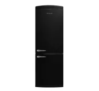 REFRIGERATEUR NARDI COMBI RETRO 410L NOIR