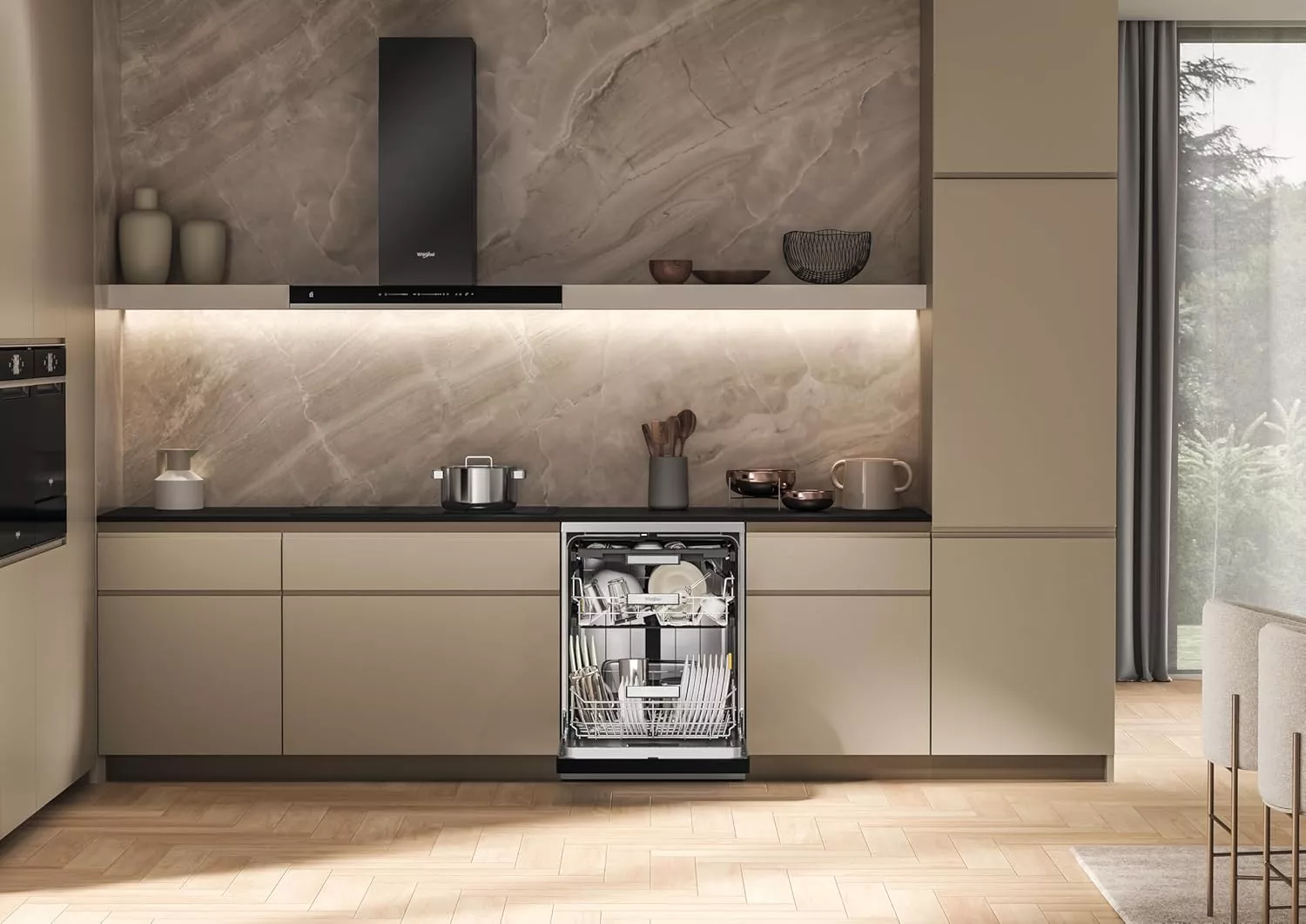 W7F.HS41X LAVE VAISSELLE WHIRLPOOL 15C 6 Sense - 2