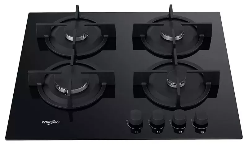 GOR615/NB PLAQUE WHIRLPOOL 60cm 4F gaz - 1