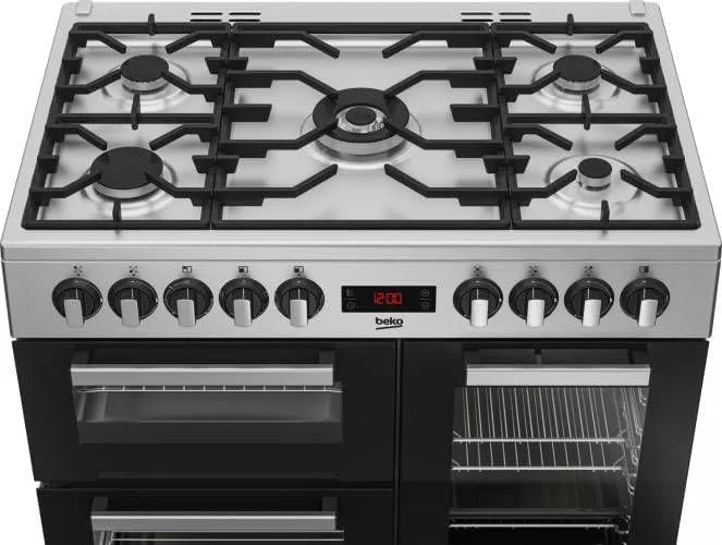 PS235315DX Cuisinière BEKO 5F Piano 90 Cm Inox - 2