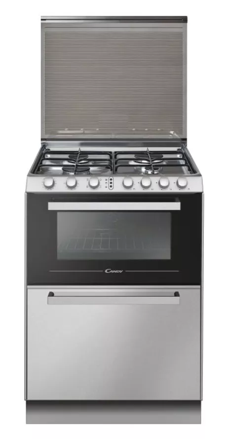 TRI04GXNT CANDY TRIO Cuisine 3en1 60 cm Inox - 0