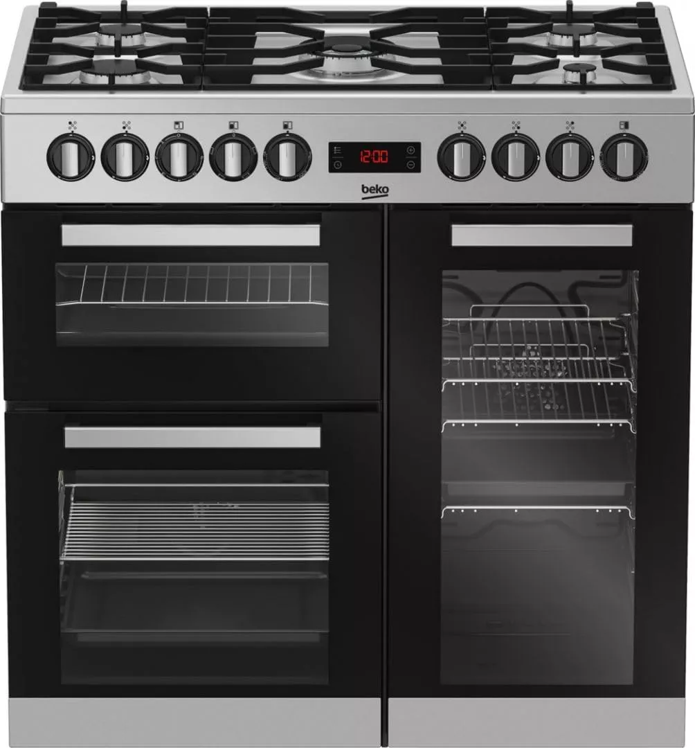 PS235315DX Cuisinière BEKO 5F Piano 90 Cm Inox - 0