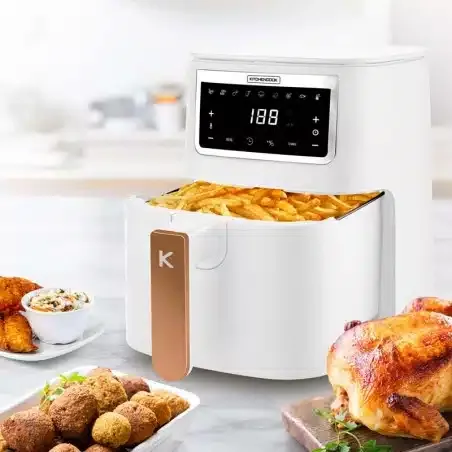 AIRMED4 FRITEUSE KITCHEN COOK 4L – 1400W Blanc - 3