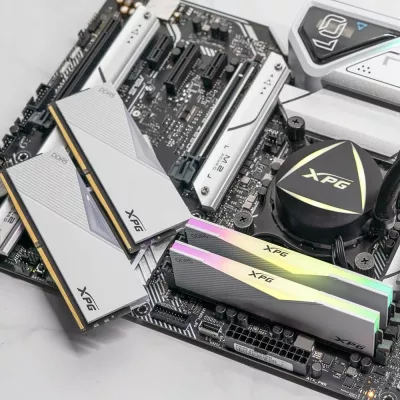 1676_RAM D RAM DDR5 ADATA LANCER BLADE RGB 8GB 5600MHZ WHITE - 5