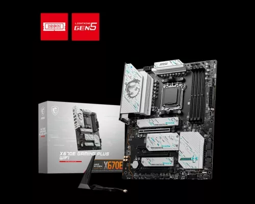 1618_CARTE CARTE MERE MSI X670E GAMING PLUS WIFI AM5 DDR5 - 0