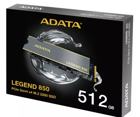1658_SSD A SSD ADATA LEGEND 850 512GB PCIE GEN4X4 NVME M.2 - 1
