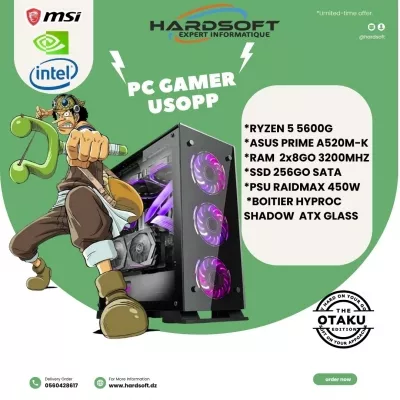 1707_PC GA PC GAMER USOPP RYZEN 5 5600G ASUS A520M-K 2XMAGMA - 0