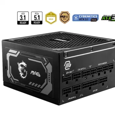 1641_ALIME ALIMENTATION MSI MAG A1000GL 1000 WATTS PCIE5 - 0