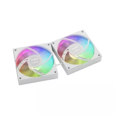 1809_WATER WATER COOLING GAMDIAS AURA GL240 V2 WHITE - 3