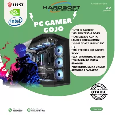 1720_PC GA PC GAMER GOJO INTEL I9 14900KF RTX5080 RAM2X 32GB - 0