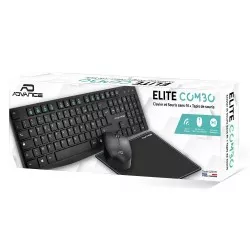1784_CLAVI CLAVIER ET SOURIS SANS FIL ADVANCE + TAPIS ELIT - 1