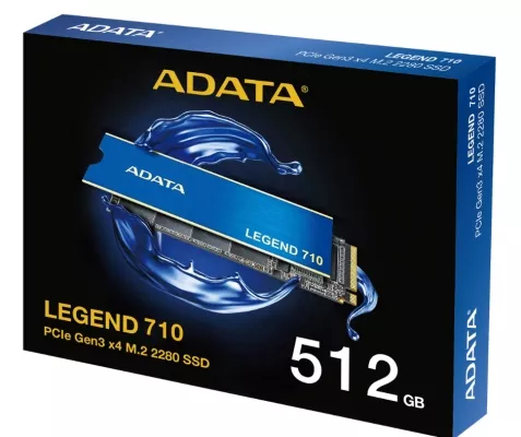 1659_SSD A SSD ADATA LEGEND 710 512GB PCIE GEN3X4 NVME M.2 - 1