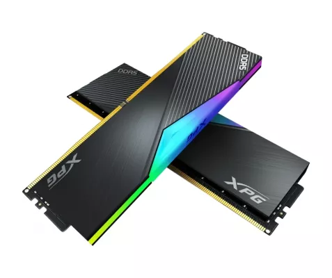1672_RAM D RAM DDR5 ADATA LANCER RGB 16GB 7200MHZ BLACK - 2