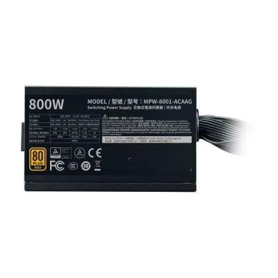 1579_ALIME ALIMENTATION COOLERMASTER G GOLD 800W A/EU CABLE - 4