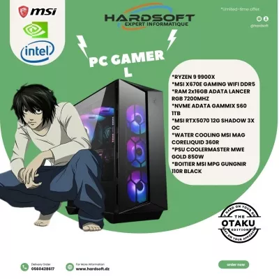 1714_PC GA PC GAMER L AMD RYZEN 9 9900X RTX 5070 16GB X670E - 0
