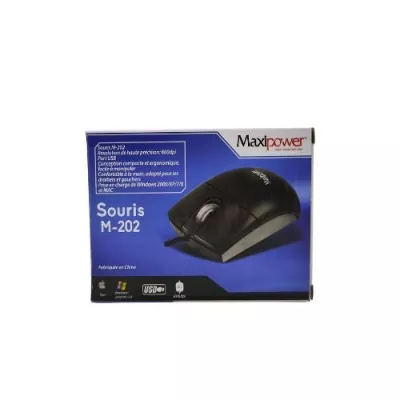 1782_SOURI SOURIS OPTIQUE MAXIPOWER USB M-202 - 0
