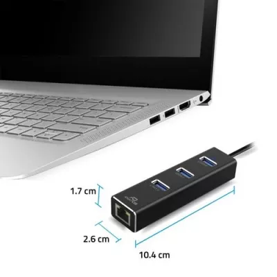 1789_ADAPT ADAPTATEUR ADVANCE USB 3.0 RESEAU GIGABYTE - 1