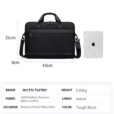 1732_CARTA CARTABLE HUNTER GW00022 15.6 POUCE BLACK - 1
