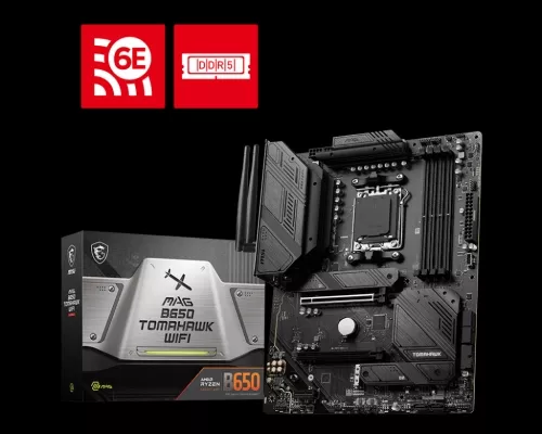 1619_CARTE CARTE MERE MSI MAG B650 TOMAHAWK WIFI AM5 DDR5 - 0