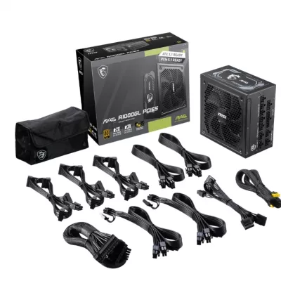 1641_ALIME ALIMENTATION MSI MAG A1000GL 1000 WATTS PCIE5 - 2