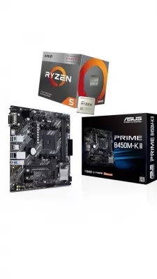 1606_COMBO COMBO PACK CPU RYZEN5 5600G + CARTE MERE ASUS - 0