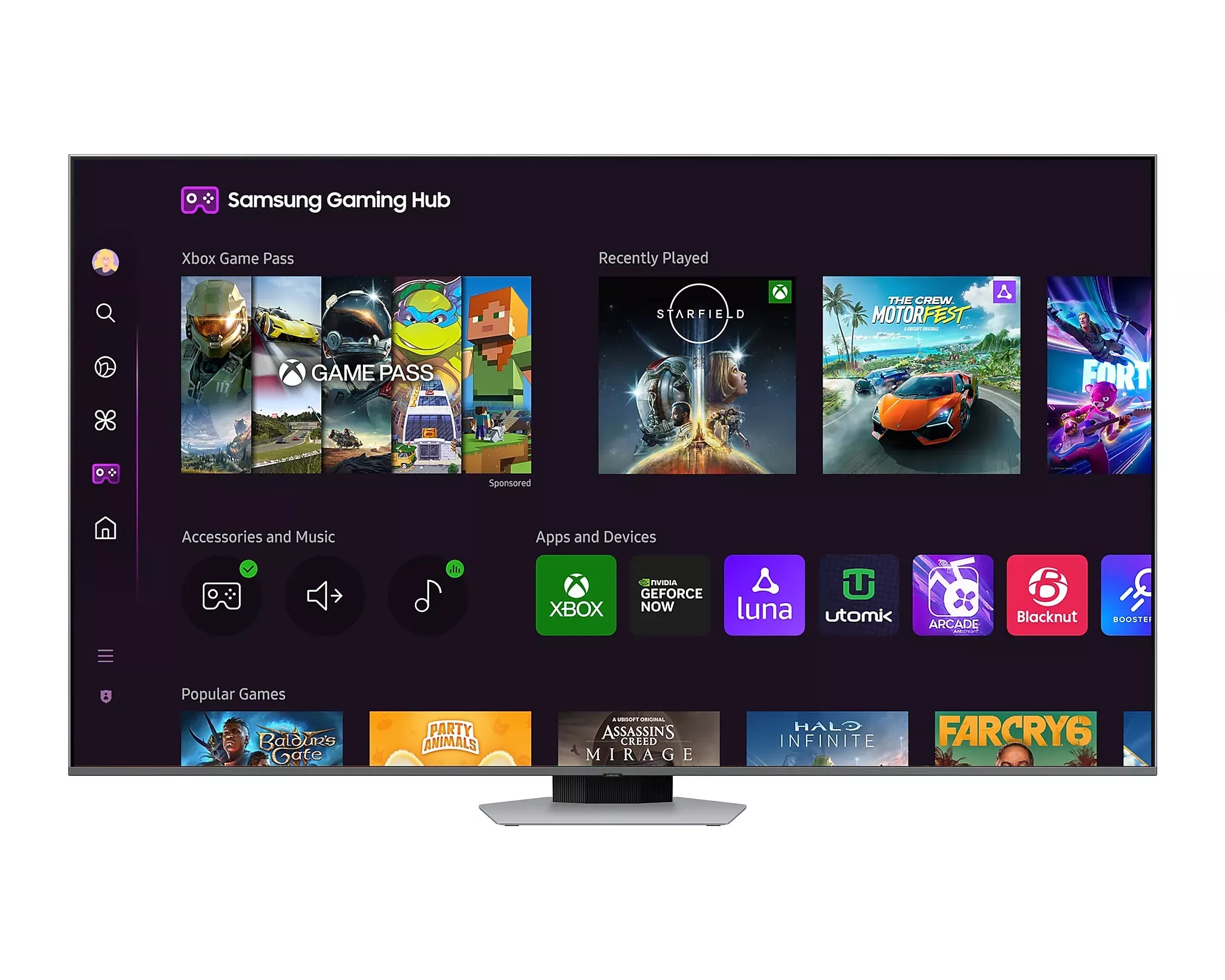 TQ85Q80DAT TELEVISEUR SAMSUNG 85'' QLED UHD 2024 - 0