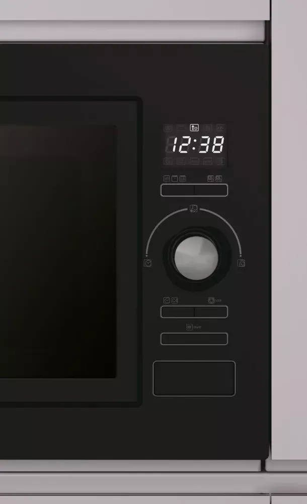 RMG28/1PN Micro-ondes Enc Rosieres 60Cm 28L Grill Noir - 4