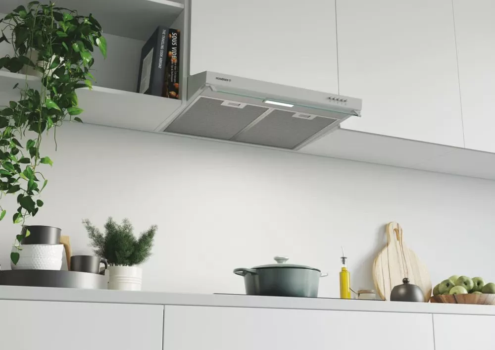 RHC224-1IN HOTTE ROSIERE CASQUETTE 60CM INOX 360M3/H - 3