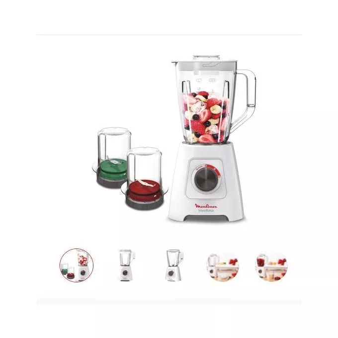 LM423125 Blender Moulinex Blendforce 600W Blanc - 0