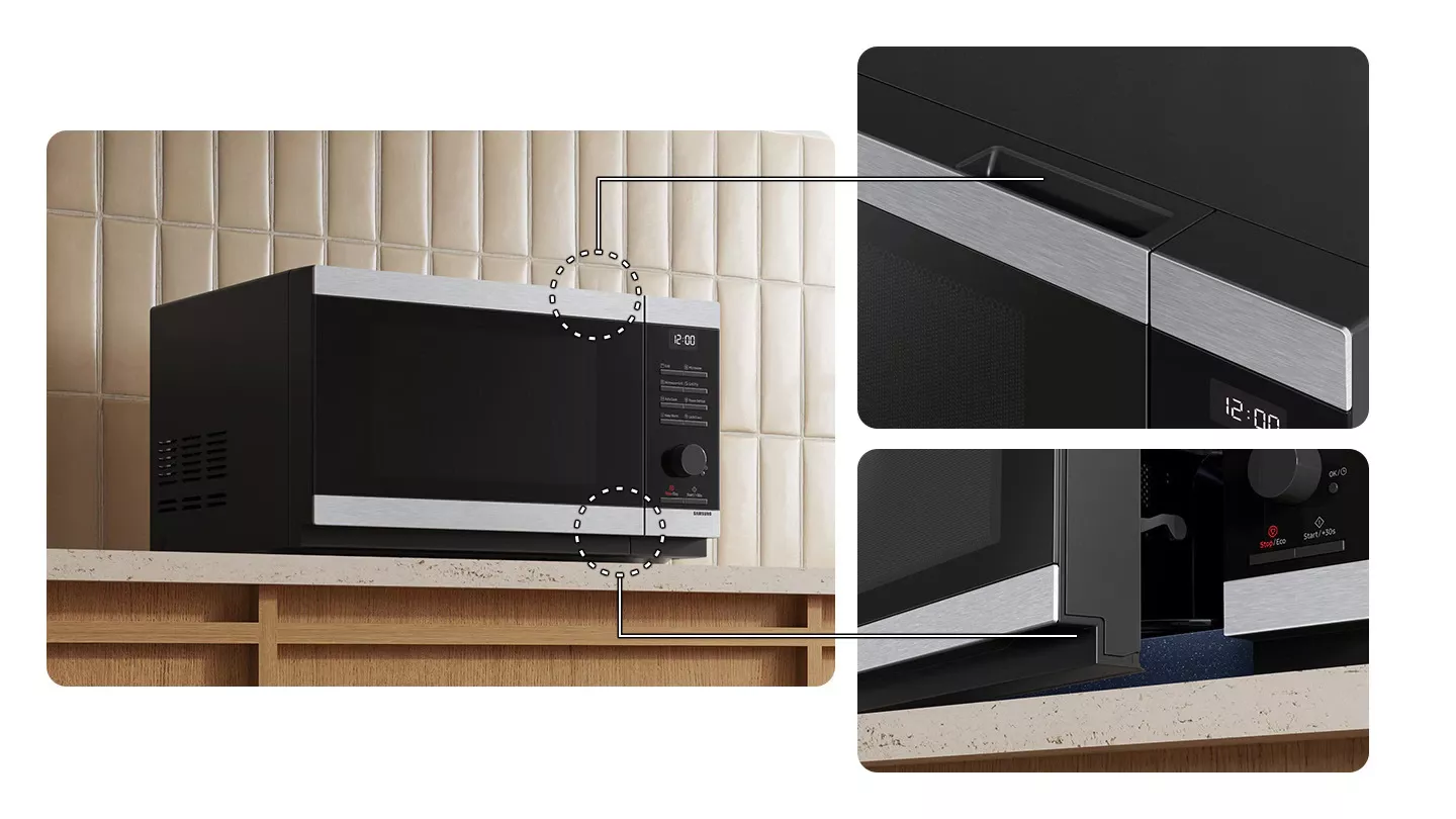 MS32DG450ATDZ MICRO ONDE SAMSUNG 32L Gris Foncé - 7