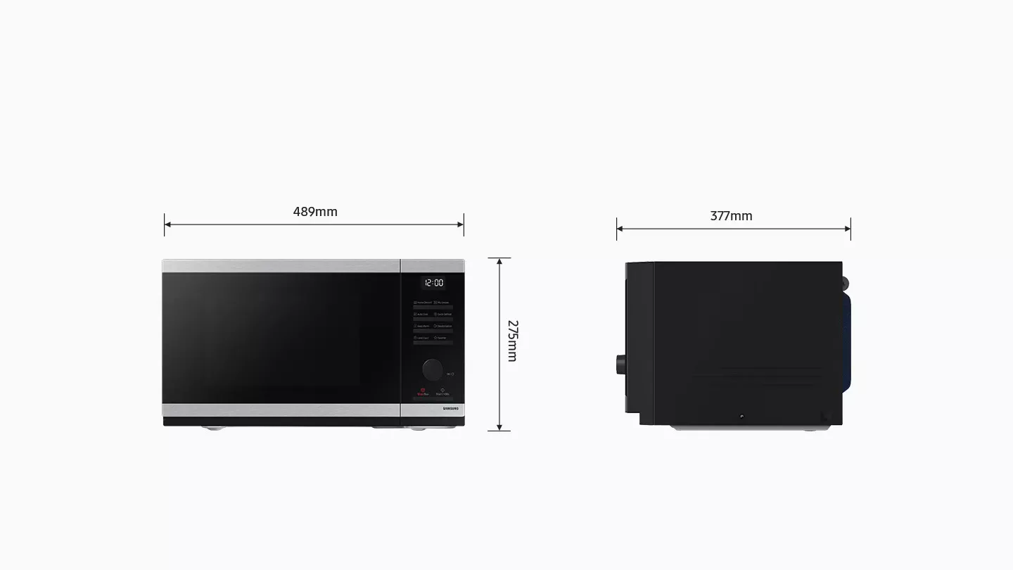 MS23DG450 MICRO ONDE SAMSUNG 23L GRIS FONCE - 7