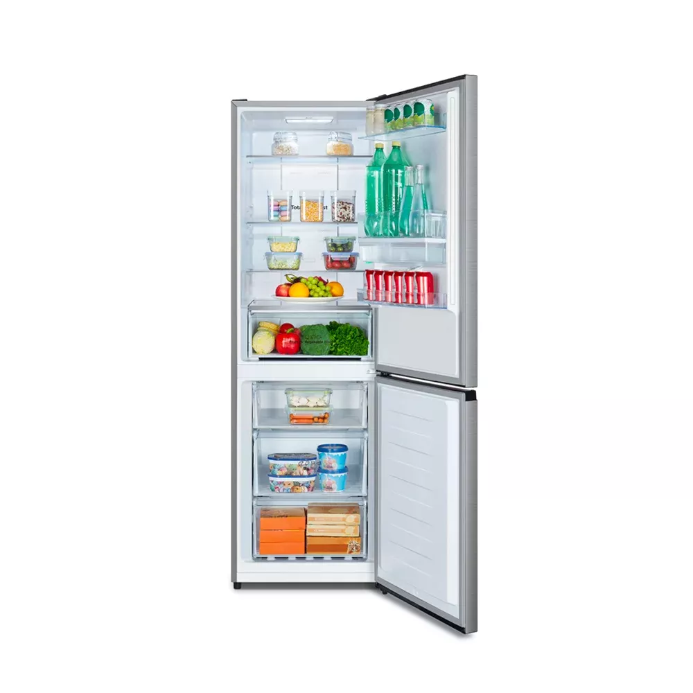 RB1N300NMC REFRIGERATEUR HISENSE Combiné INOX 300L - 1
