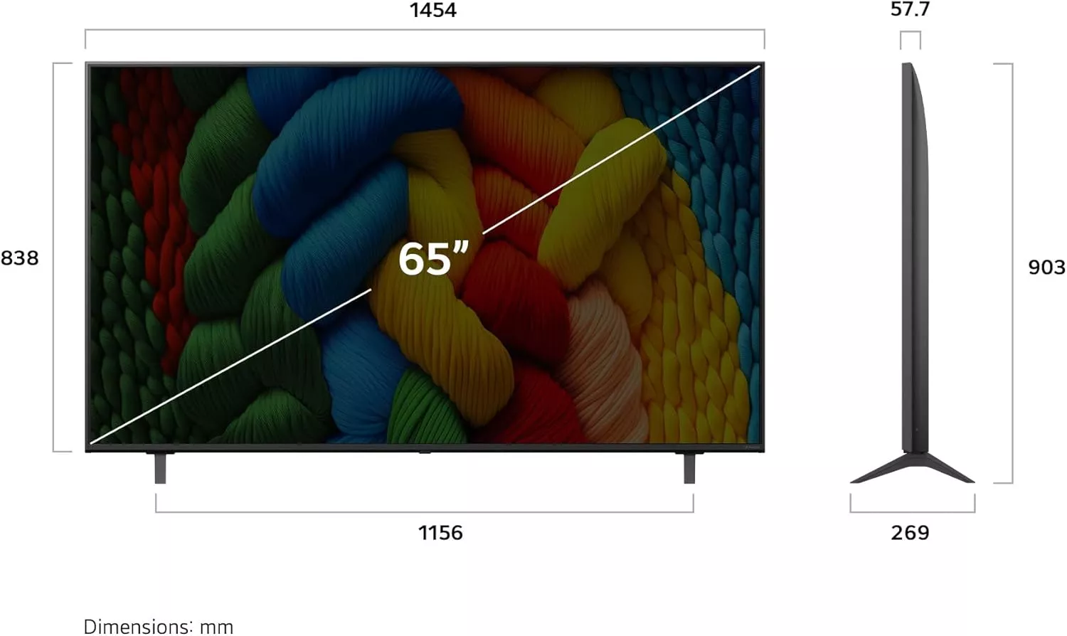 65NANO80A6A TELEVISEUR LG 65 NANOCELL SMART 4K NEW 2025 - 10