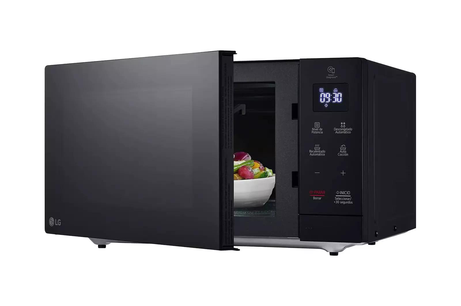 MS3032JAS MICRO ONDE LG 30L NeoChef SLIM Verre Noir New 2025 - 4