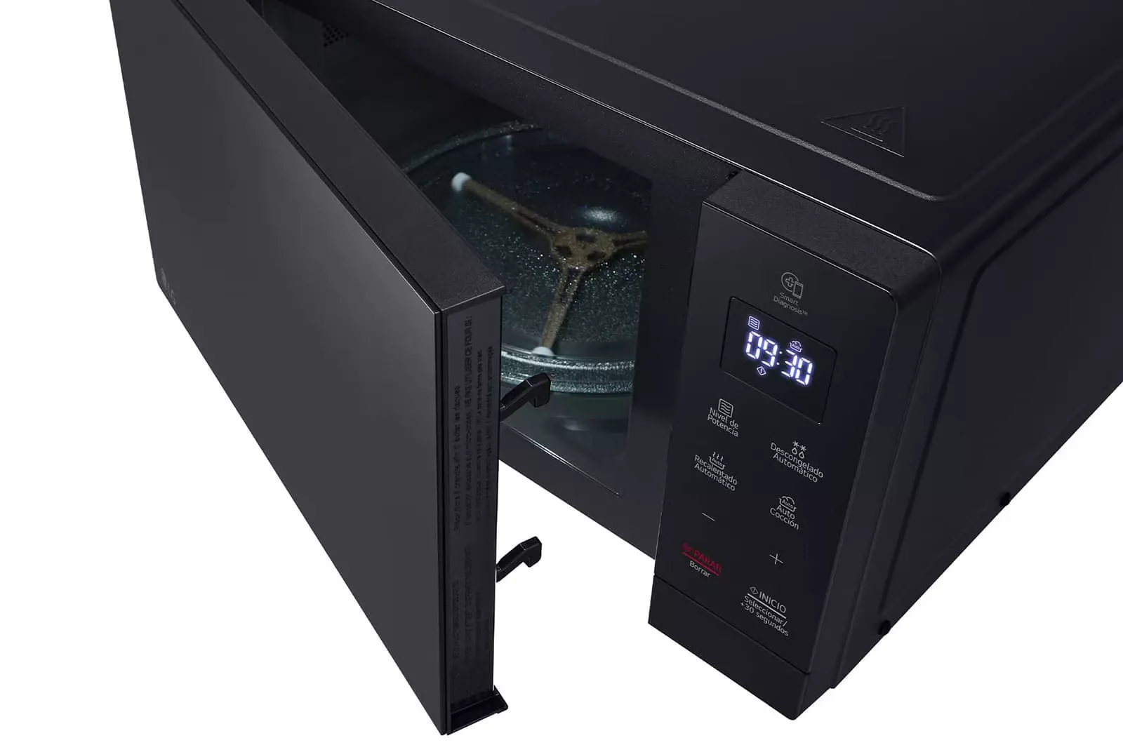 MS3032JAS MICRO ONDE LG 30L NeoChef SLIM Verre Noir New 2025 - 10
