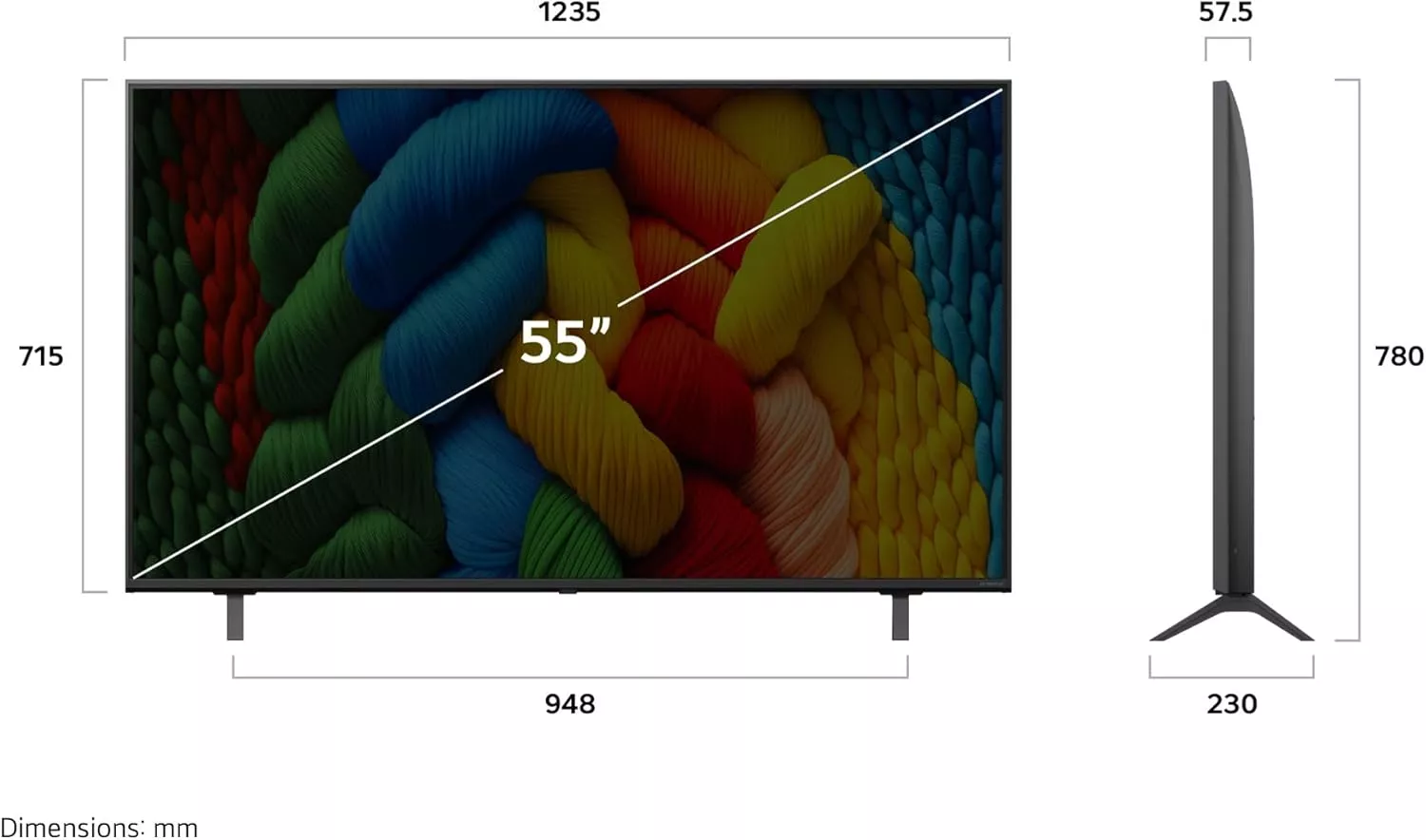 55NANO80A6A TELEVISEUR LG 55 NANOCELL SMART 4K NEW 2025 - 9