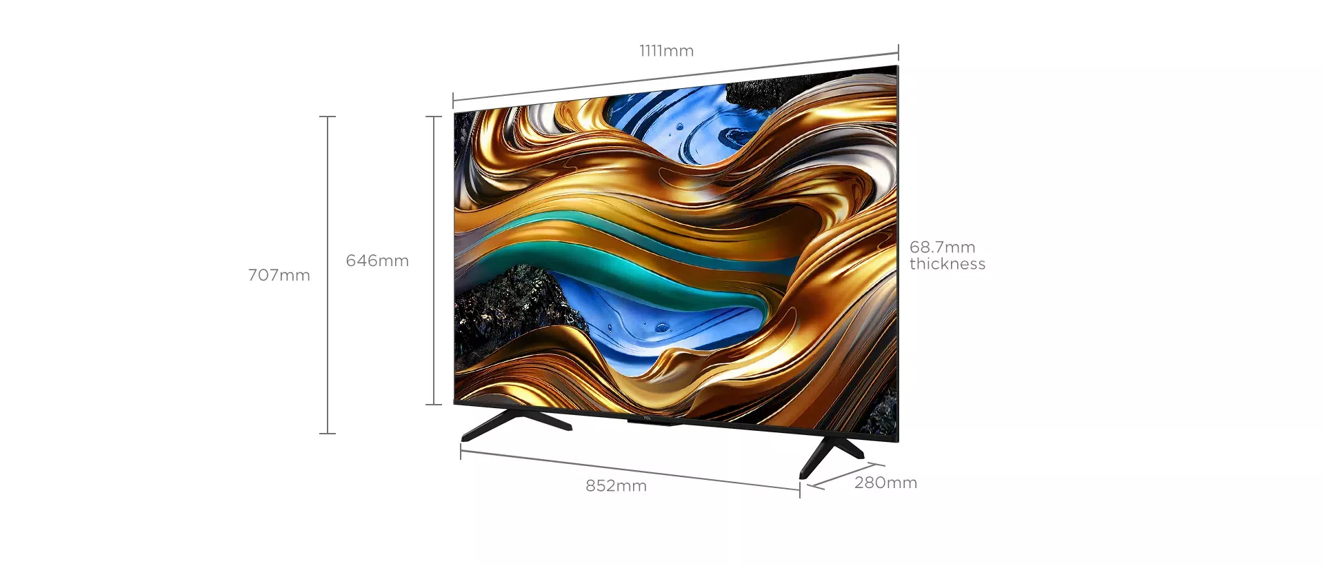 50P755 TELEVISEUR TCL 50 NEW 60HRZ 4K ANDROID GOOGLE TV - 8