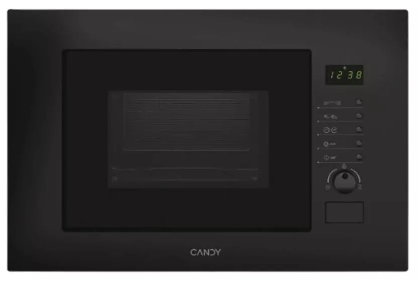 CAMW25B Micro-ondes Encastrable 1000W CANDY 25 L Noir - 0