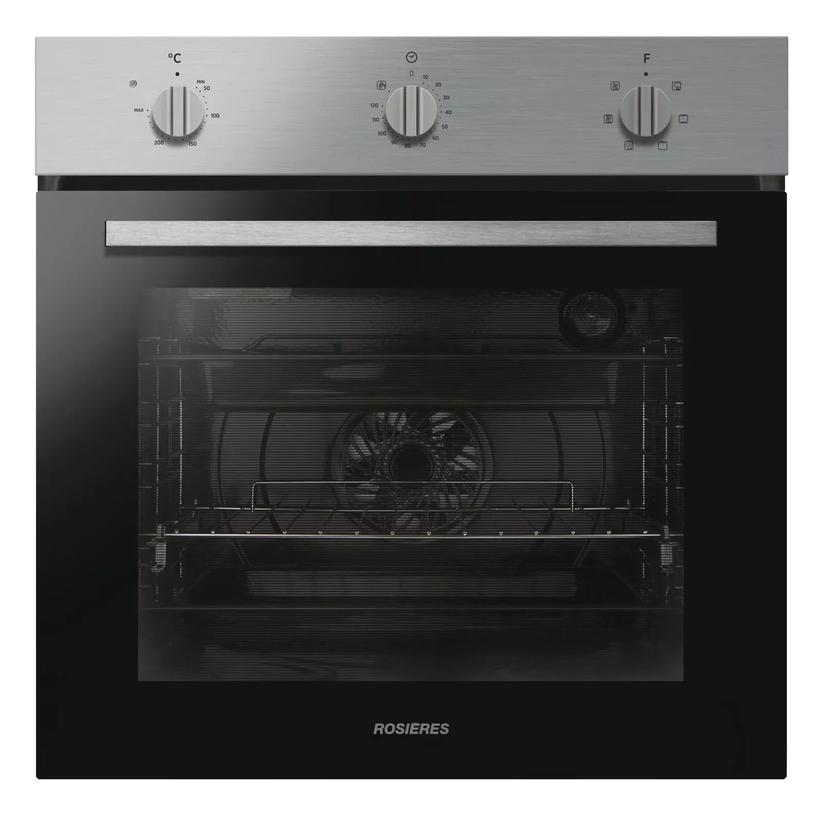 RFC3O1051 FOUR ROSIERE 60CM ELECTRIQUE 65L INOX 8 PRG - 0