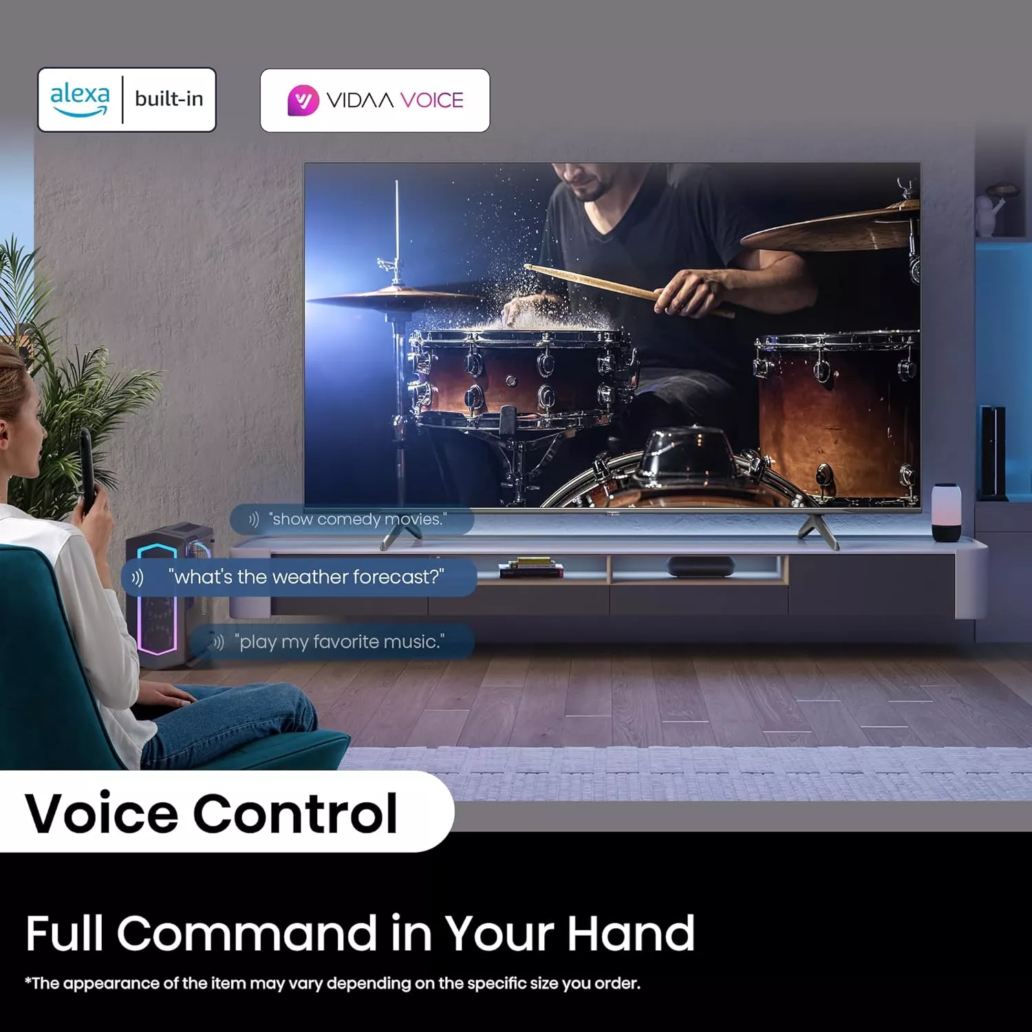 100Q7N Téléviseur hisense 100 qled 4k smart Vidaa144hz - 6