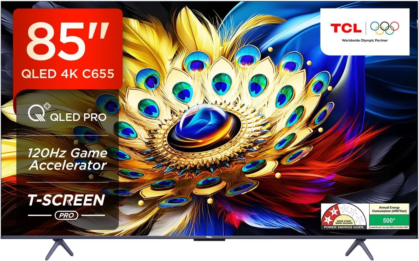 85C655 Téléviseur TCL 85 (215 cm) uHD 4k google tv 120Hz - 0