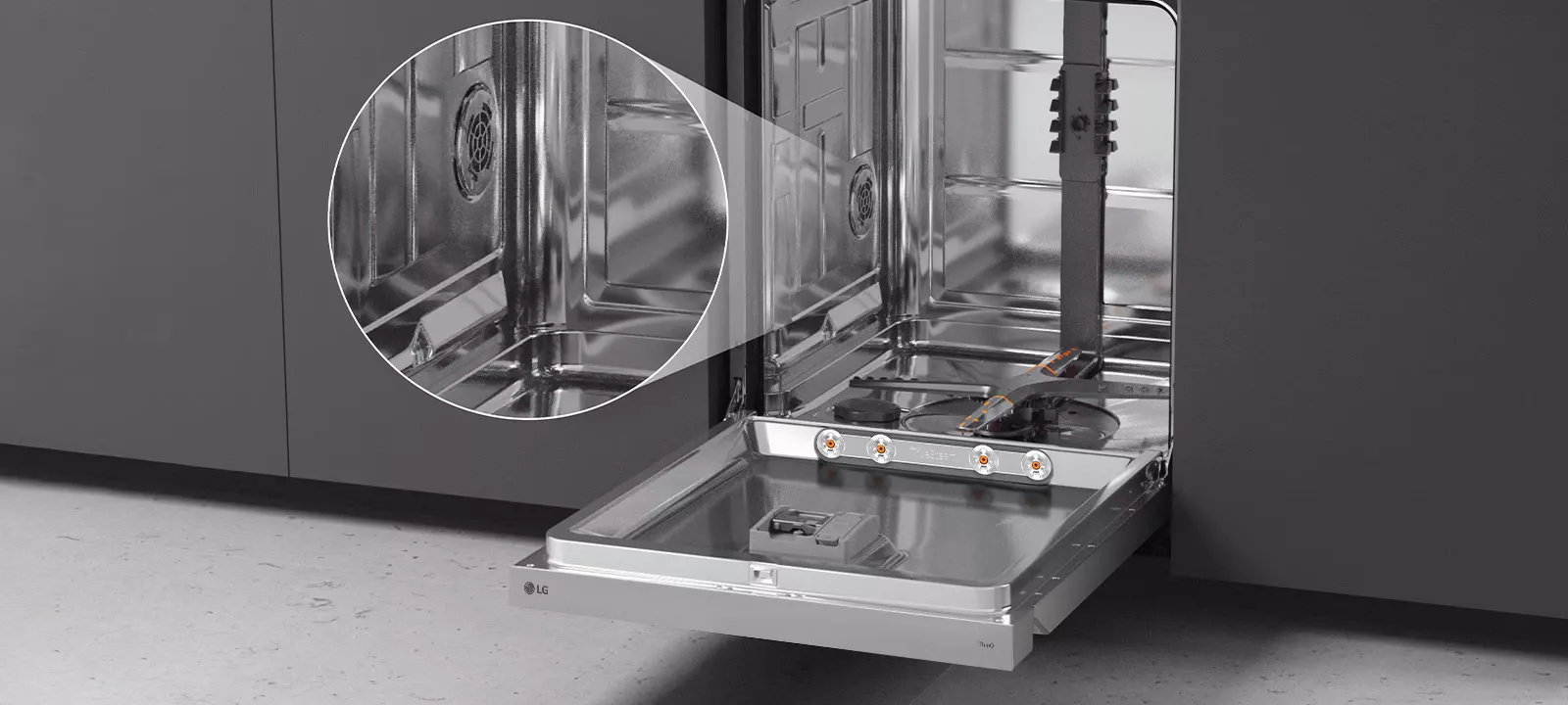 DFC533FV Lave-vaisselle LG QuadWash 14C Smart WIFI 2025 - 9