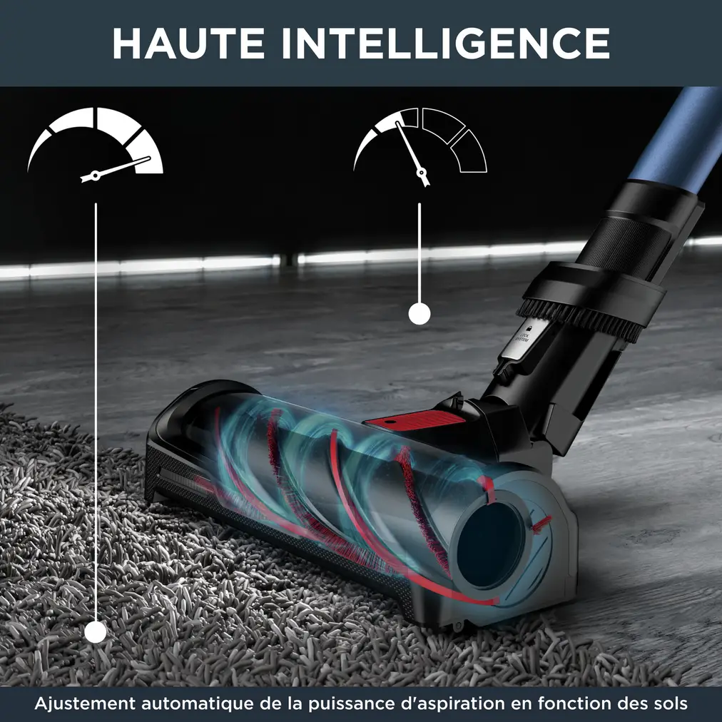 RH98C0WO Aspirateur balai Laveur Rowenta X-Force Flex 12.60 - 3