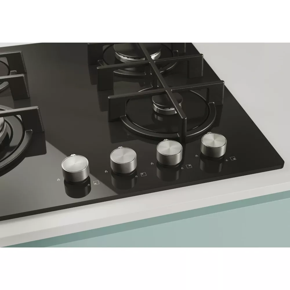 CDK6GF4WEK PLAQUE CANDY 60cm 4 FEUX Verre Avec WOK - 2