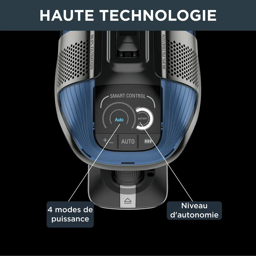 RH98C0WO Aspirateur balai Laveur Rowenta X-Force Flex 12.60 - 5