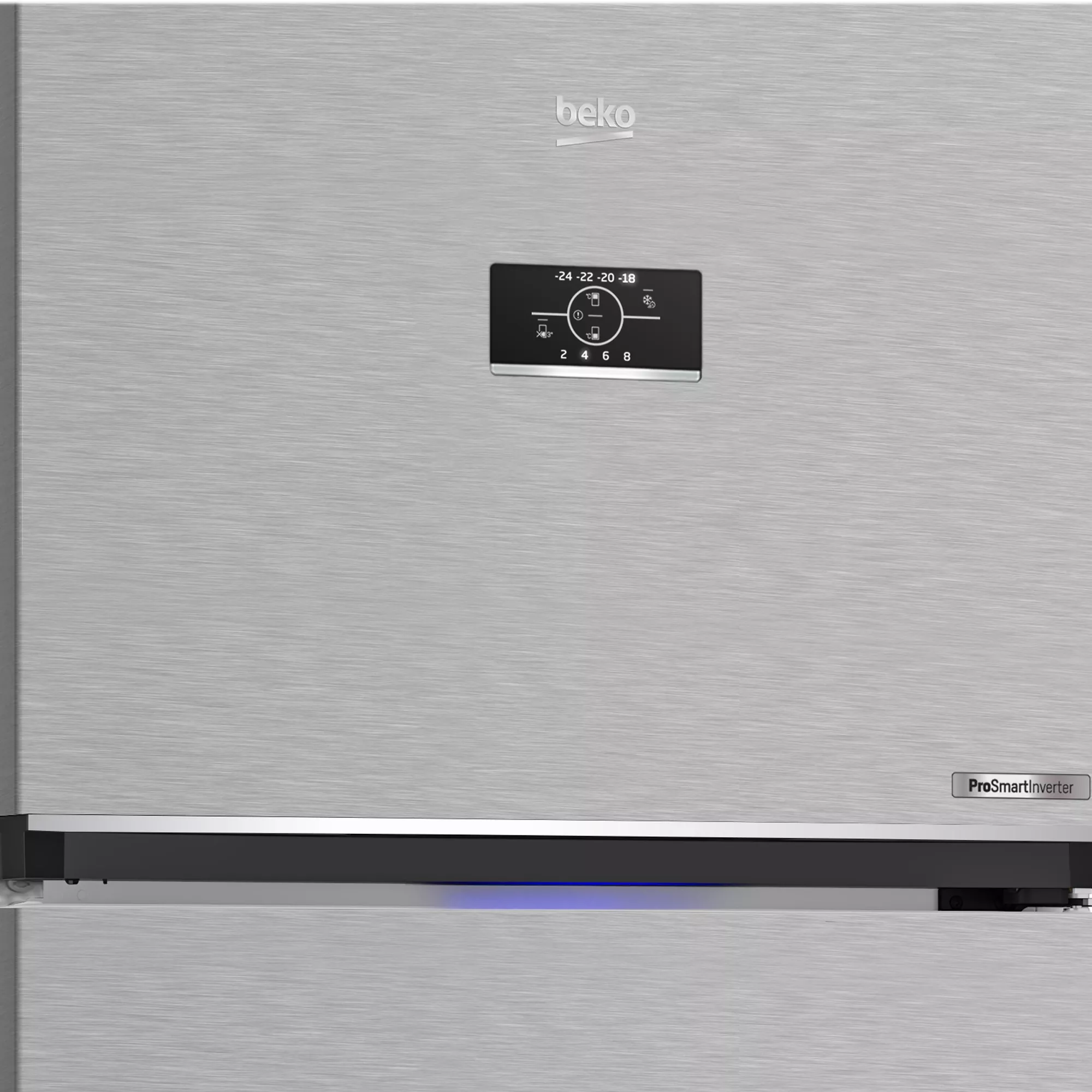 RDNE660E30HSX REFRIGERATEUR BEKO 78CM GRIS 660L 2PORTE - 5