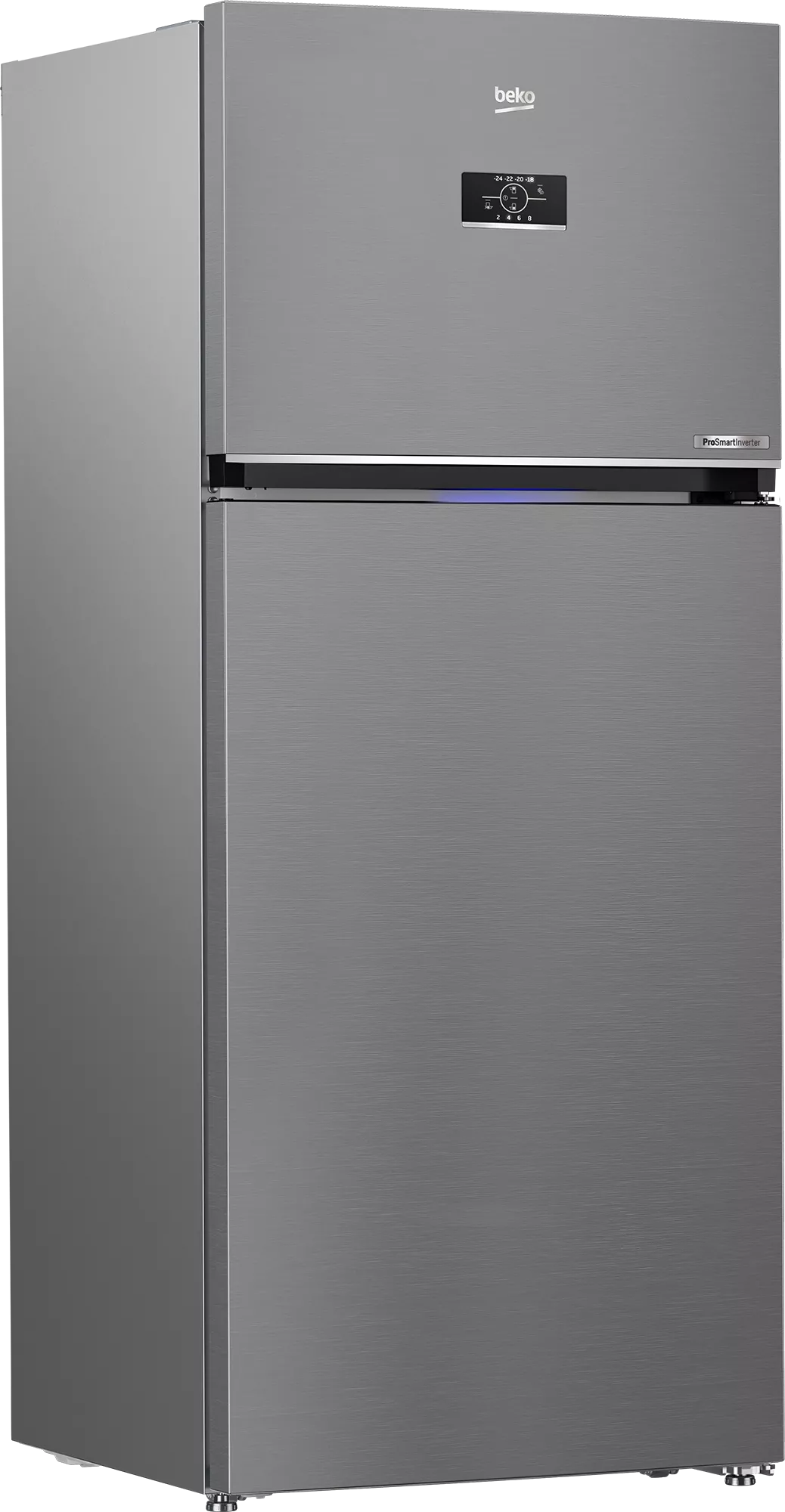 RDNE660E30HSX REFRIGERATEUR BEKO 78CM GRIS 660L 2PORTE - 1