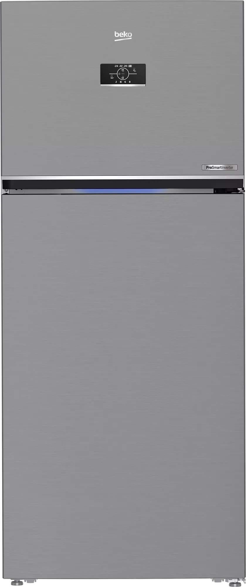RDNE660E30HSX REFRIGERATEUR BEKO 78CM GRIS 660L 2PORTE - 0