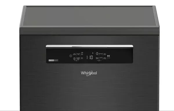 WFD656DD3XBR Lave-vaisselle Whirlpool 15 Inox Noir - 1